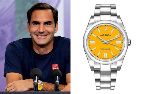 rolex roger federer edition|roger federer rolex watch.